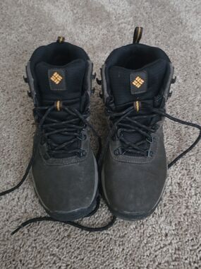 Columbia Men's Brown/Black Waterproof Hiking Boots